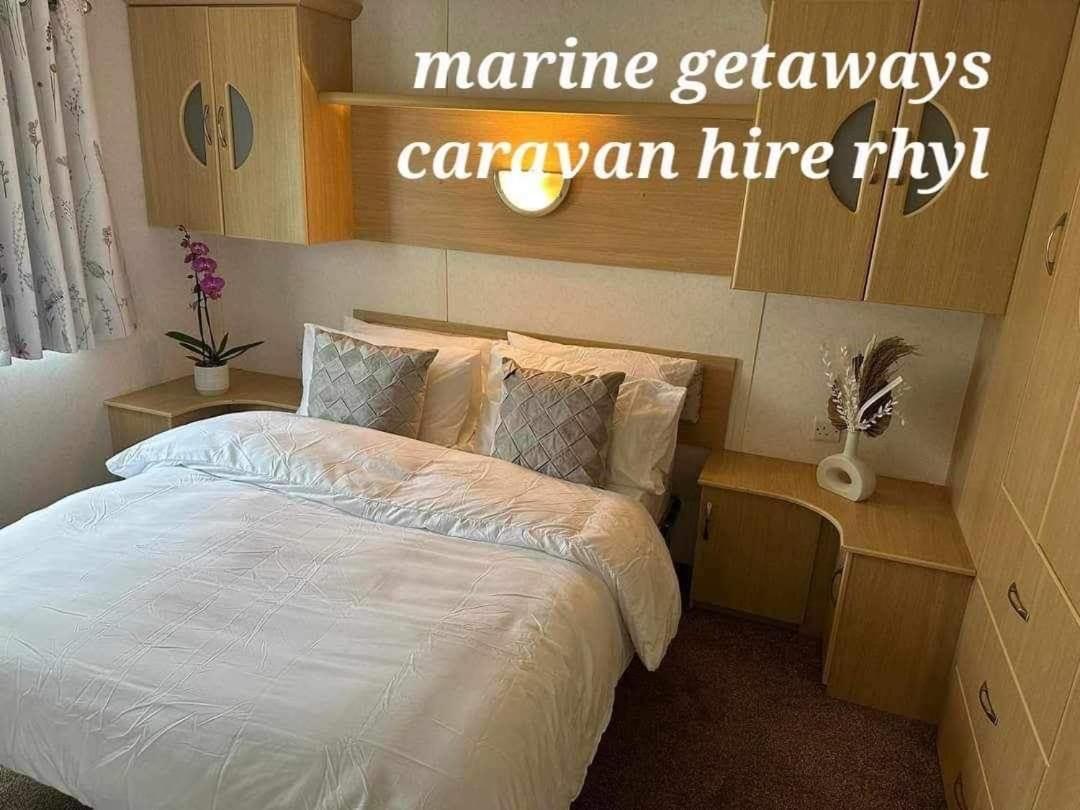 Marine Getaways Caravan Hire Rhyl Exterior foto