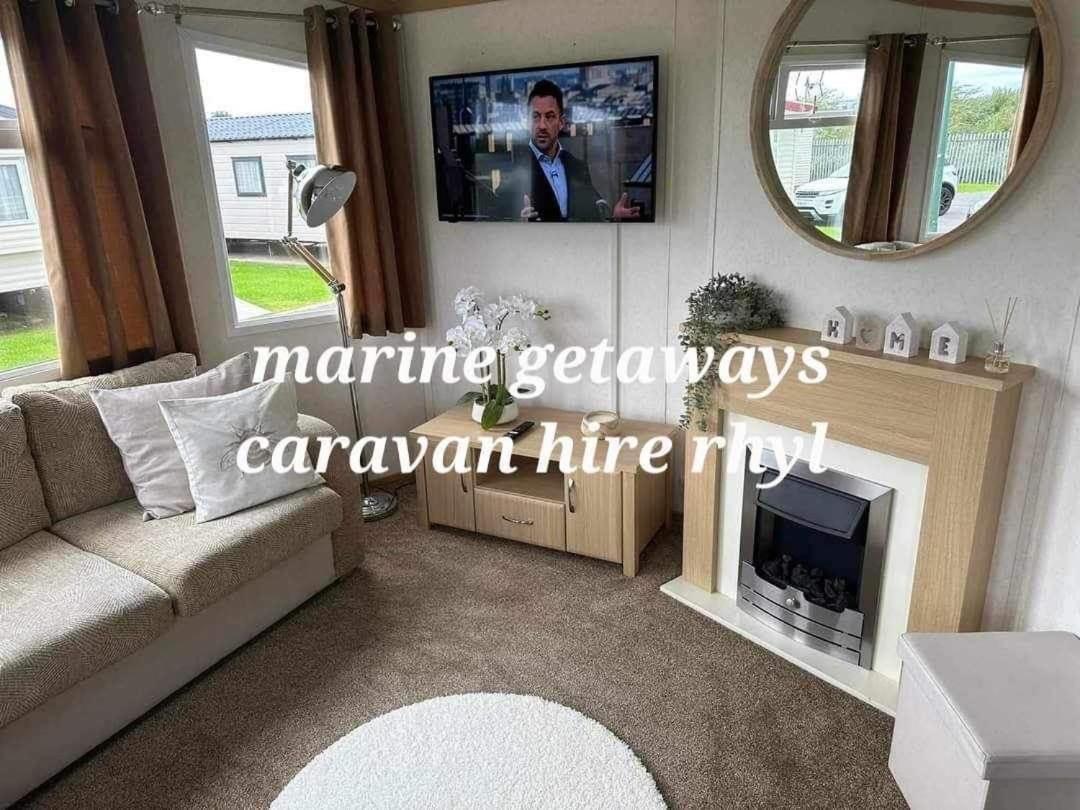 Marine Getaways Caravan Hire Rhyl Exterior foto