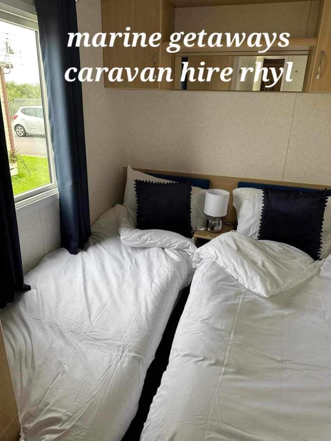 Marine Getaways Caravan Hire Rhyl Exterior foto